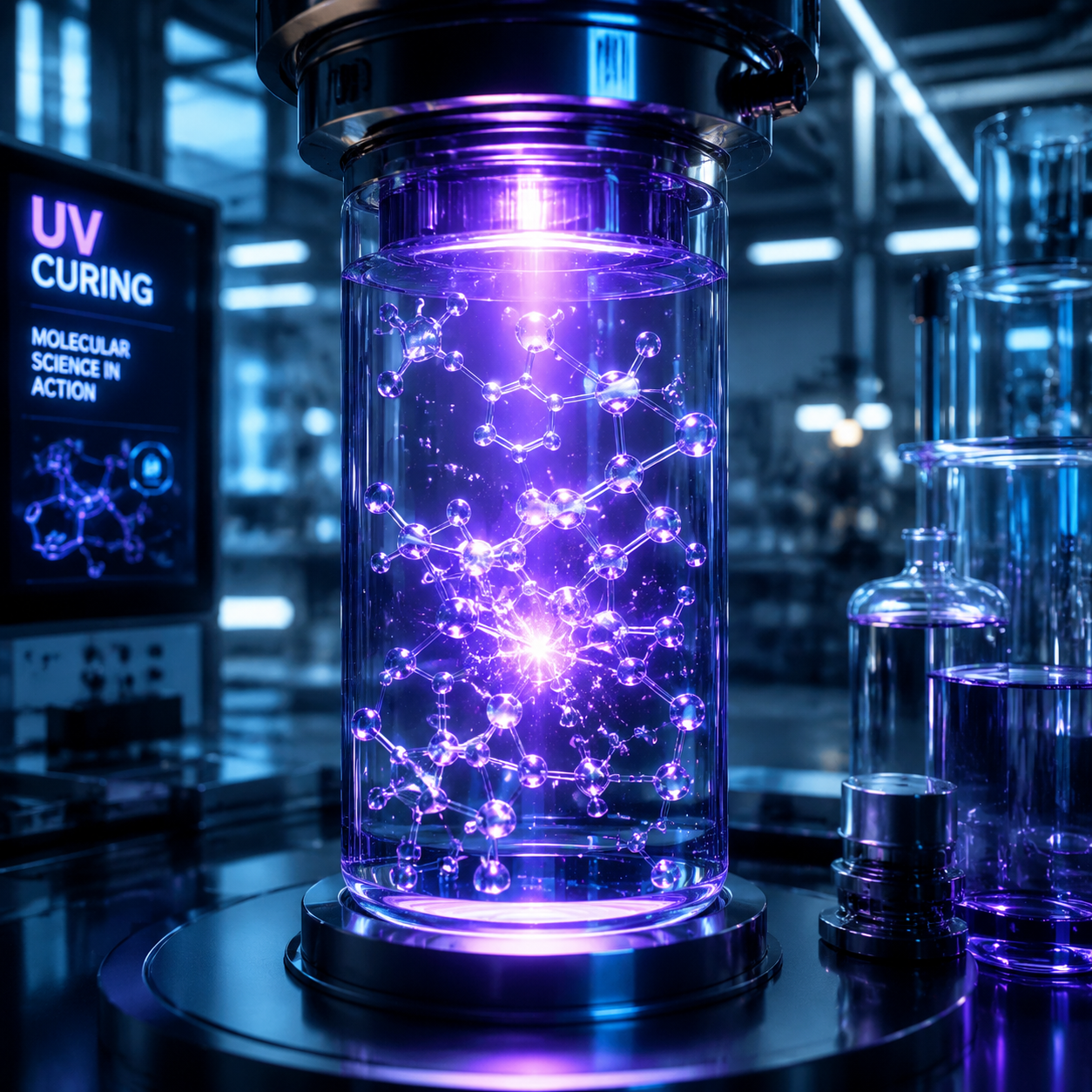 نقش آغازگرنوری (Photoinitiators)| خرید مواد اولیه رزین UV